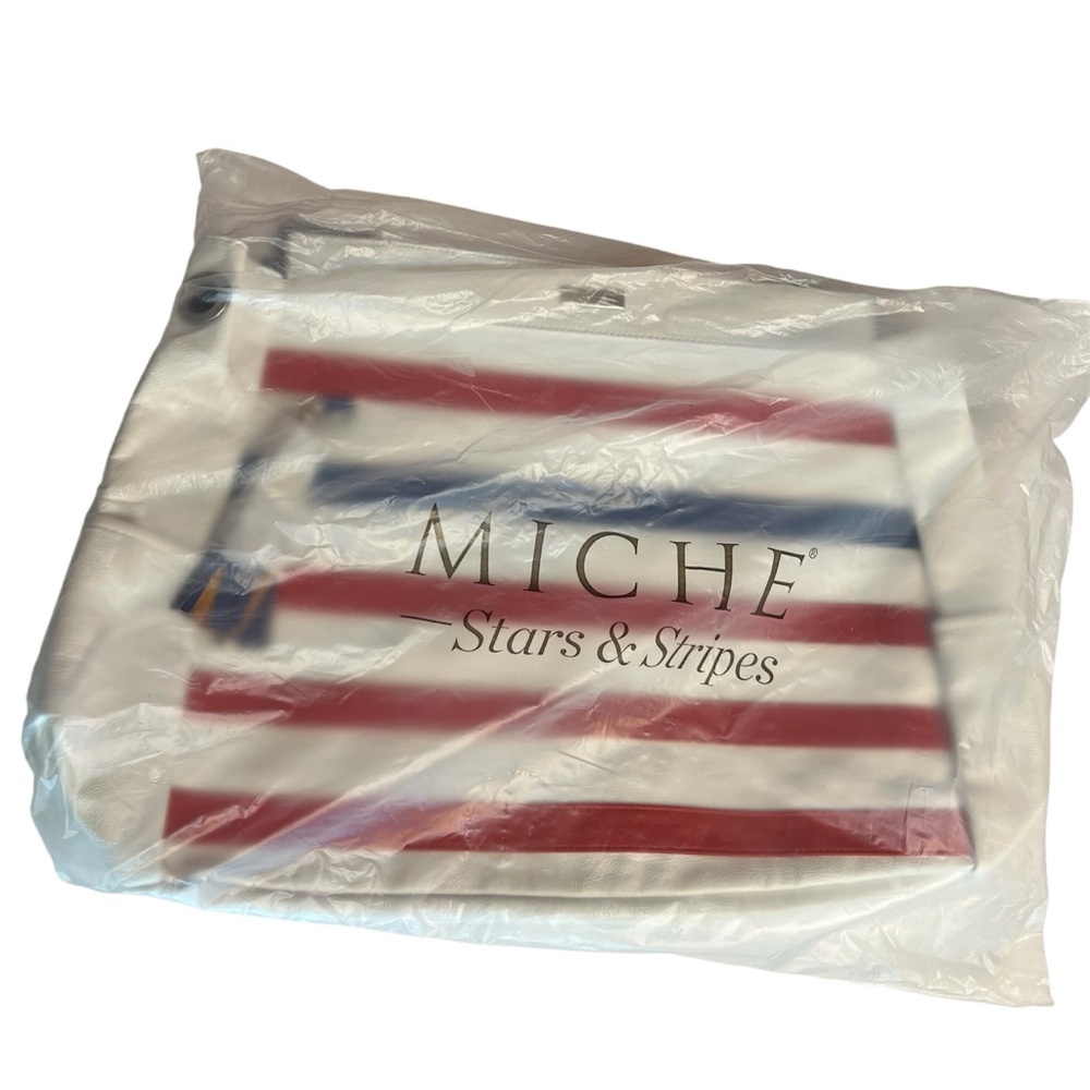 Miche Prima Shell Stars & Stripes Red White Blue Patriotic Flag USA SHELL ONLY